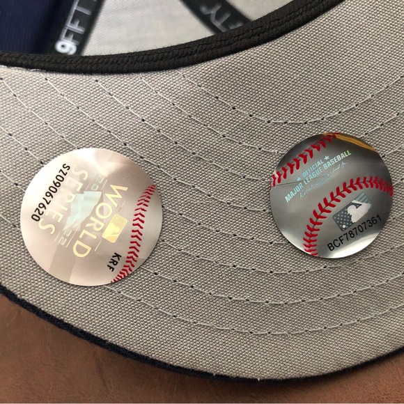 NWT - New era Tampa Bay Rays snap back cap with 2022 postseason patch - Picture 6 of 7